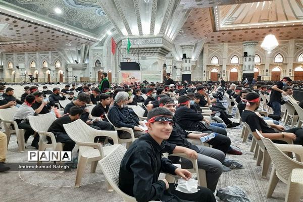 آیین سوگواره احلی من العسل در مرقد مطهر امام خمینی(ره)