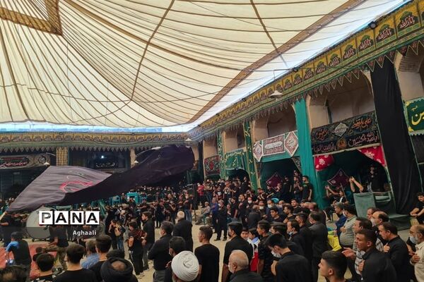 برگزاری مراسم سوگواره احلی من العسل در شهرستان نطنز