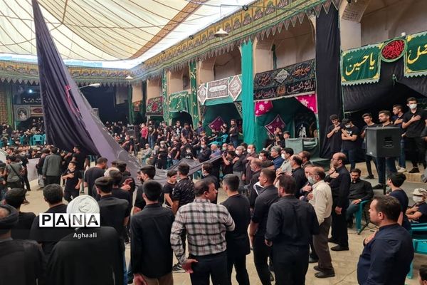 برگزاری مراسم سوگواره احلی من العسل در شهرستان نطنز