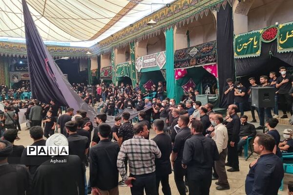 برگزاری مراسم سوگواره احلی من العسل در شهرستان نطنز