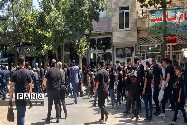 برگزاری مراسم سوگواره احلی من العسل در شهرستان نطنز