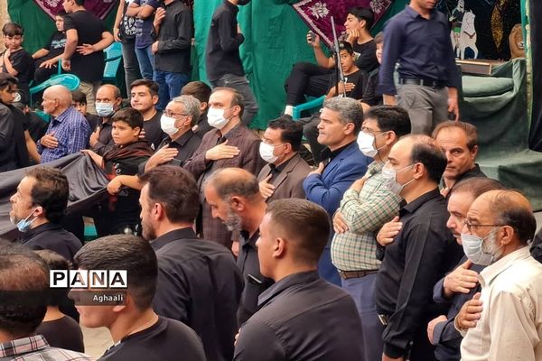 برگزاری مراسم سوگواره احلی من العسل در شهرستان نطنز