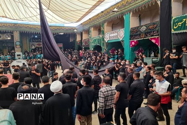 برگزاری مراسم سوگواره احلی من العسل در شهرستان نطنز