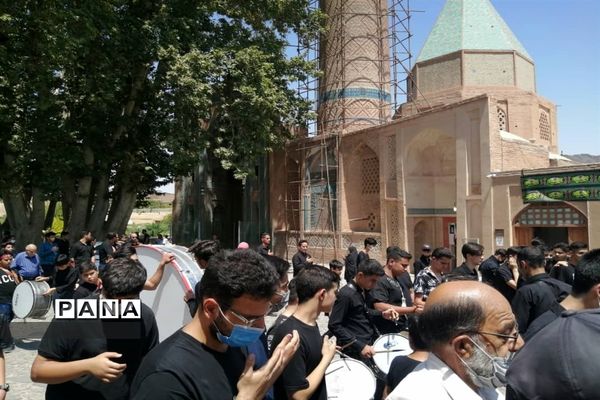 برگزاری مراسم سوگواره احلی من العسل در شهرستان نطنز