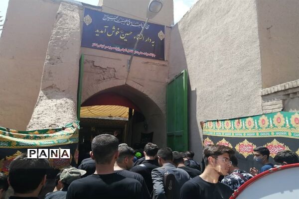 برگزاری مراسم سوگواره احلی من العسل در شهرستان نطنز
