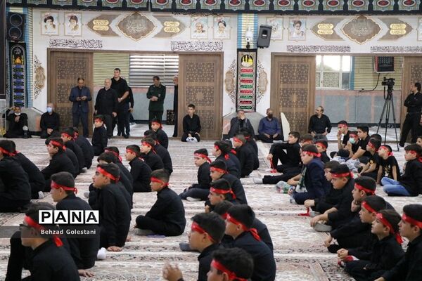 مراسم سوگواره احلی من العسل در ارومیه