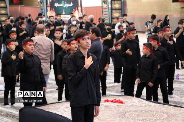 مراسم سوگواره احلی من العسل در ارومیه