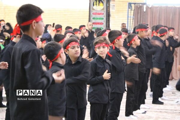 مراسم سوگواره احلی من العسل در ارومیه