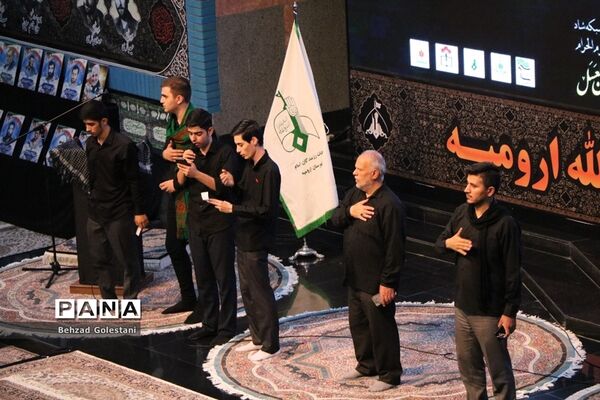مراسم سوگواره احلی من العسل در ارومیه