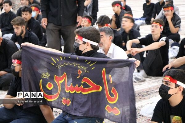 مراسم سوگواره احلی من العسل در ارومیه