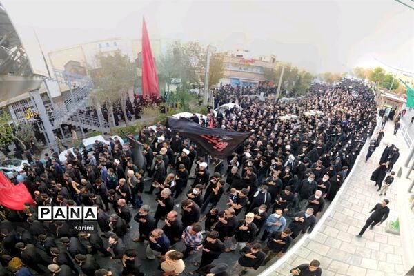 مراسم تشییع سه شهید تازه تفحص شده دوران دفاع مقدس در اصفهان