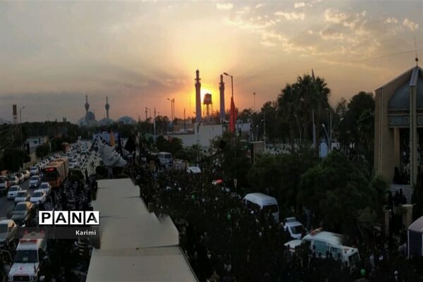 مراسم تشییع سه شهید تازه تفحص شده دوران دفاع مقدس در اصفهان