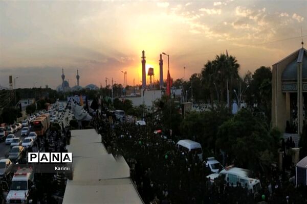مراسم تشییع سه شهید تازه تفحص شده دوران دفاع مقدس در اصفهان