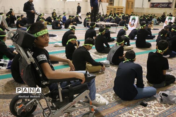 سوگواره عاشورایی «احلی من العسل» در قم-1