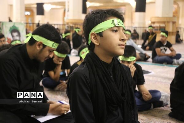 سوگواره عاشورایی «احلی من العسل» در قم-1