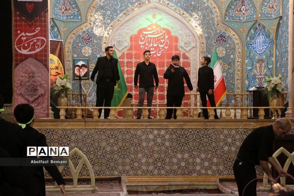 سوگواره عاشورایی «احلی من العسل» در قم-1