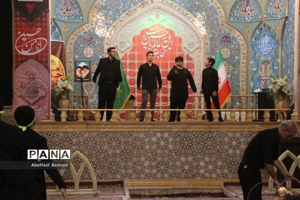 سوگواره عاشورایی «احلی من العسل» در قم-1