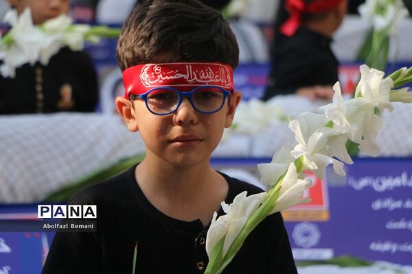 آیین آغاز نصب 222 تابلوی کوچه به نام شهدا در قم-1