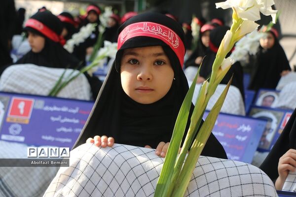 آیین آغاز نصب 222 تابلوی کوچه به نام شهدا در قم-1
