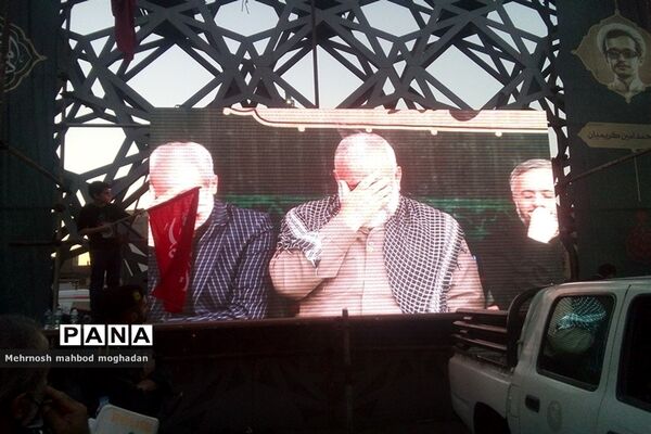مراسم با شکوه وداع با پیکر مطهر پنج شهید مدافع حرم تازه تفحص شده در تهران