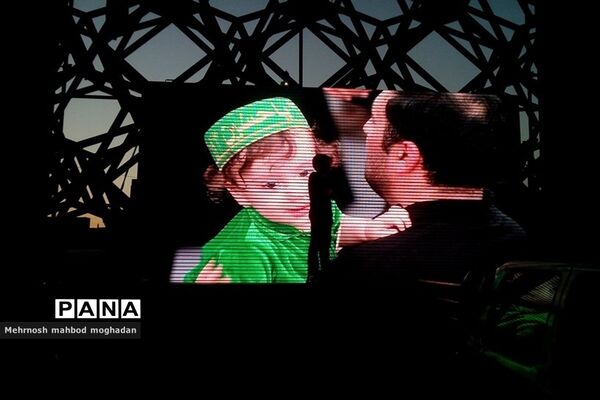 مراسم با شکوه وداع با پیکر مطهر پنج شهید مدافع حرم تازه تفحص شده در تهران