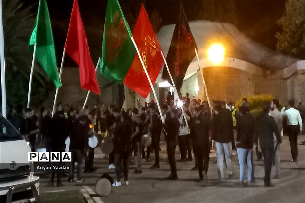 استقبال از پیکر سردار بی سر شهید حاج عبدالله اسکندری در شیراز