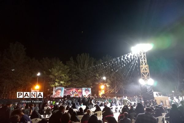 استقبال از پیکر سردار بی سر شهید حاج عبدالله اسکندری در شیراز