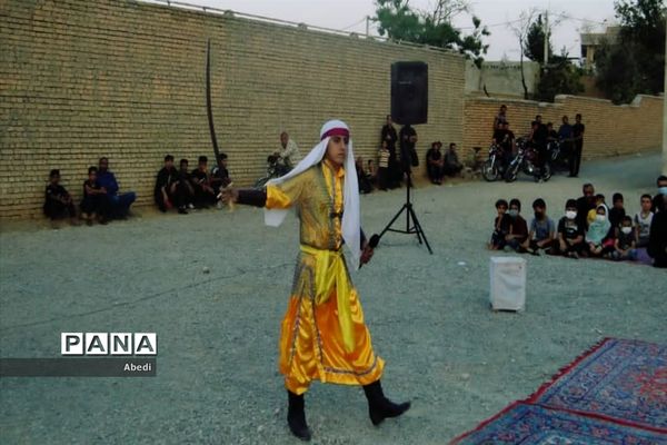 مراسم تعزیه خوانی هیات قمربنی هاشم چرمهین