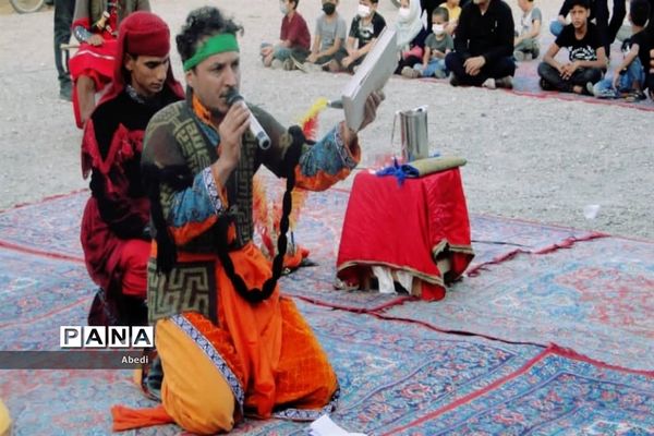 مراسم تعزیه خوانی هیات قمربنی هاشم چرمهین