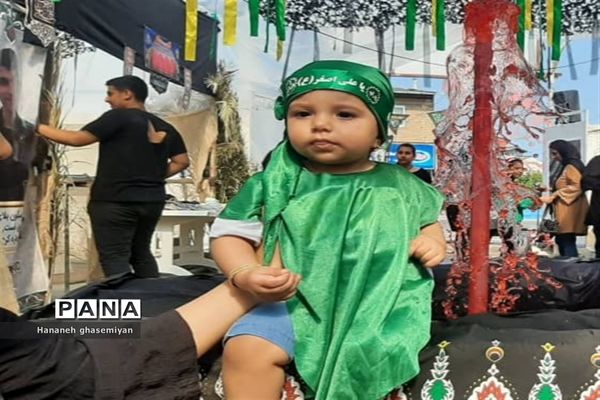 همایش شیرخوارگان حسینی در شهرستان عباس آباد