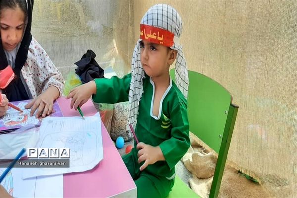 همایش شیرخوارگان حسینی در شهرستان عباس آباد