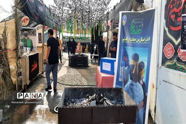 همایش شیرخوارگان حسینی در شهرستان عباس آباد