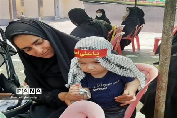 همایش شیرخوارگان حسینی در شهرستان عباس آباد