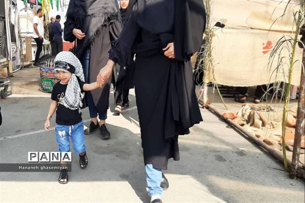 همایش شیرخوارگان حسینی در شهرستان عباس آباد