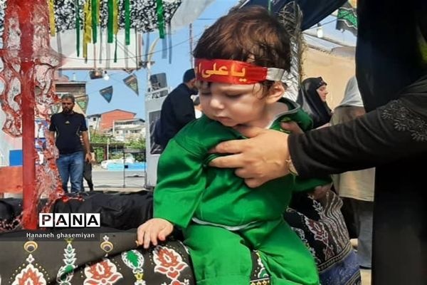 همایش شیرخوارگان حسینی در شهرستان عباس آباد