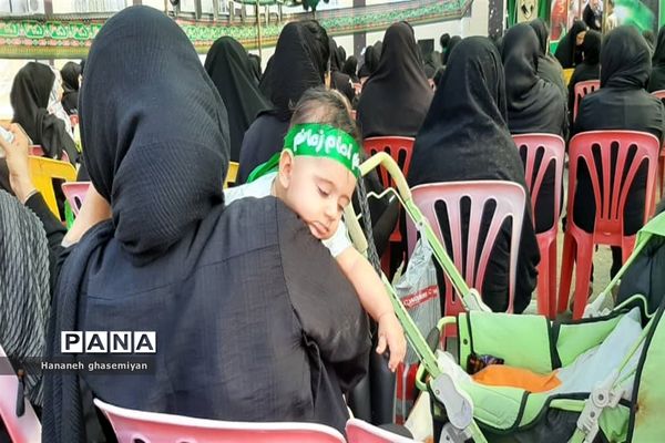 همایش شیرخوارگان حسینی در شهرستان عباس آباد