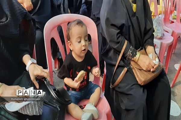 همایش شیرخوارگان حسینی در شهرستان عباس آباد