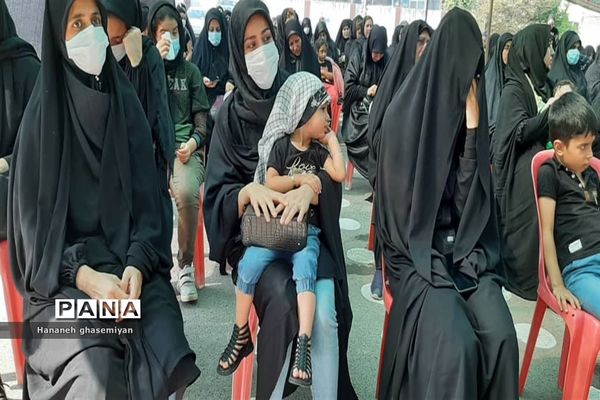 همایش شیرخوارگان حسینی در شهرستان عباس آباد