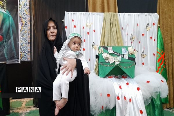 همایش شیرخوارگان حسینی  در مسجد جامع شهرستان ‌قرچک