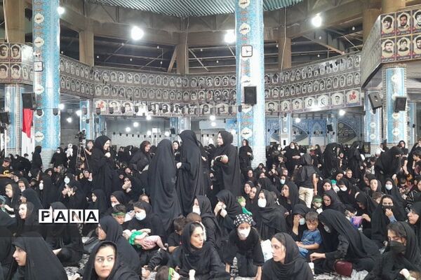 برگزاری مراسم شیرخوارگان حسینی در مصلی بزرگ شهرستان قدس