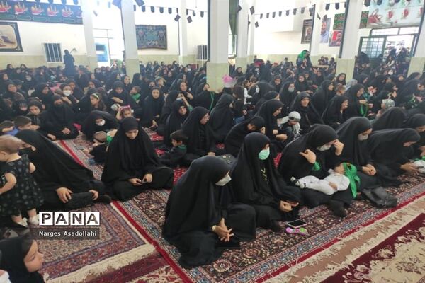 همایش شیرخوارگان حسینی در شهرستان زیرکوه