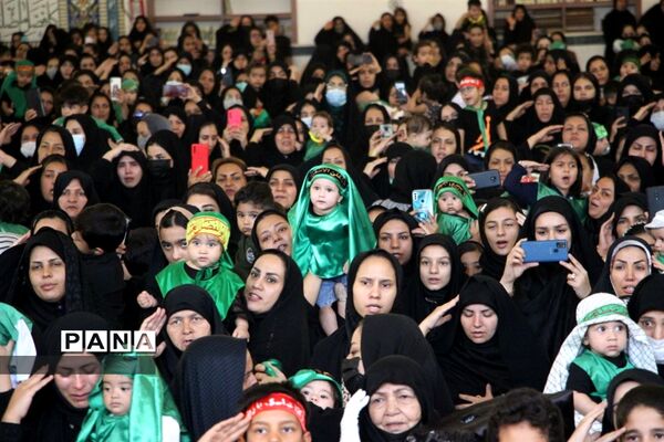 مراسم شیرخوارگان حسینی در مصلی الغدیر تربت جام