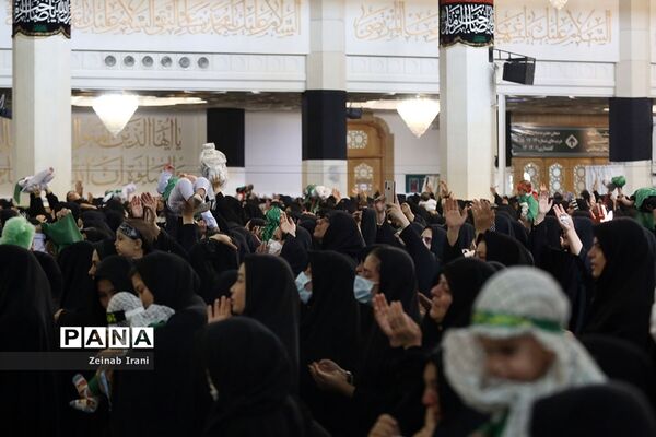 سوگواره شیرخوارگان حسینی(ع) در حرم حضرت معصومه(س)-1