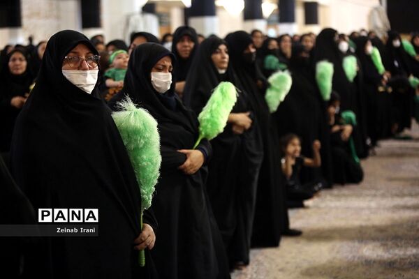 سوگواره شیرخوارگان حسینی(ع) در حرم حضرت معصومه(س)-1