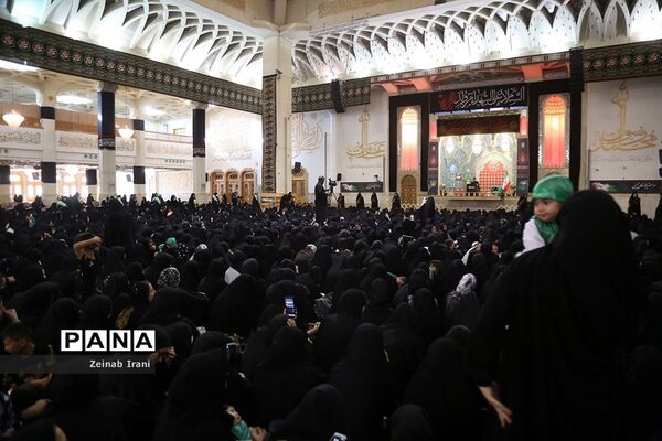 سوگواره شیرخوارگان حسینی(ع) در حرم حضرت معصومه(س)-1