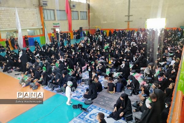 اجتماع بزرگ شیرخوارگان حسینی در ناحیه یک شهرری