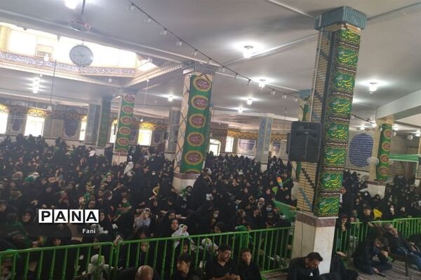 حرکت دستجات عزاداری در شهرستان فلاورجان