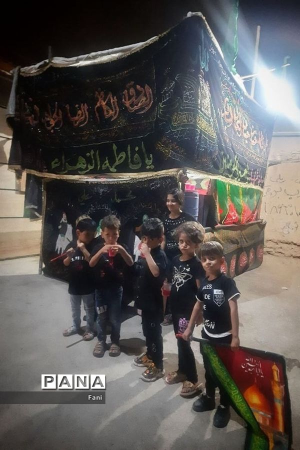 حرکت دستجات عزاداری در شهرستان فلاورجان