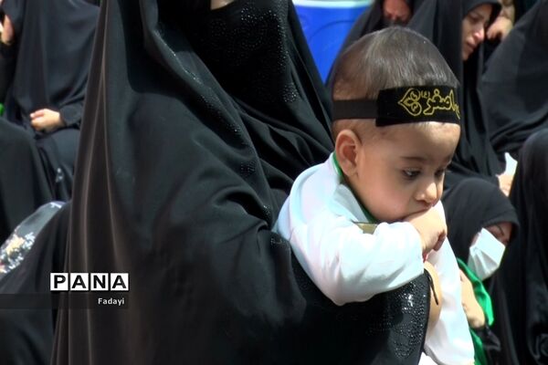برگزاری مراسم شیرخوارگان حسینی در اردستان