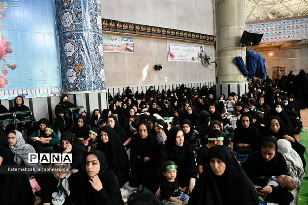 همایش شیرخوارگان حسینی با مهمانانی از جنس آسمان درمحمود آباد